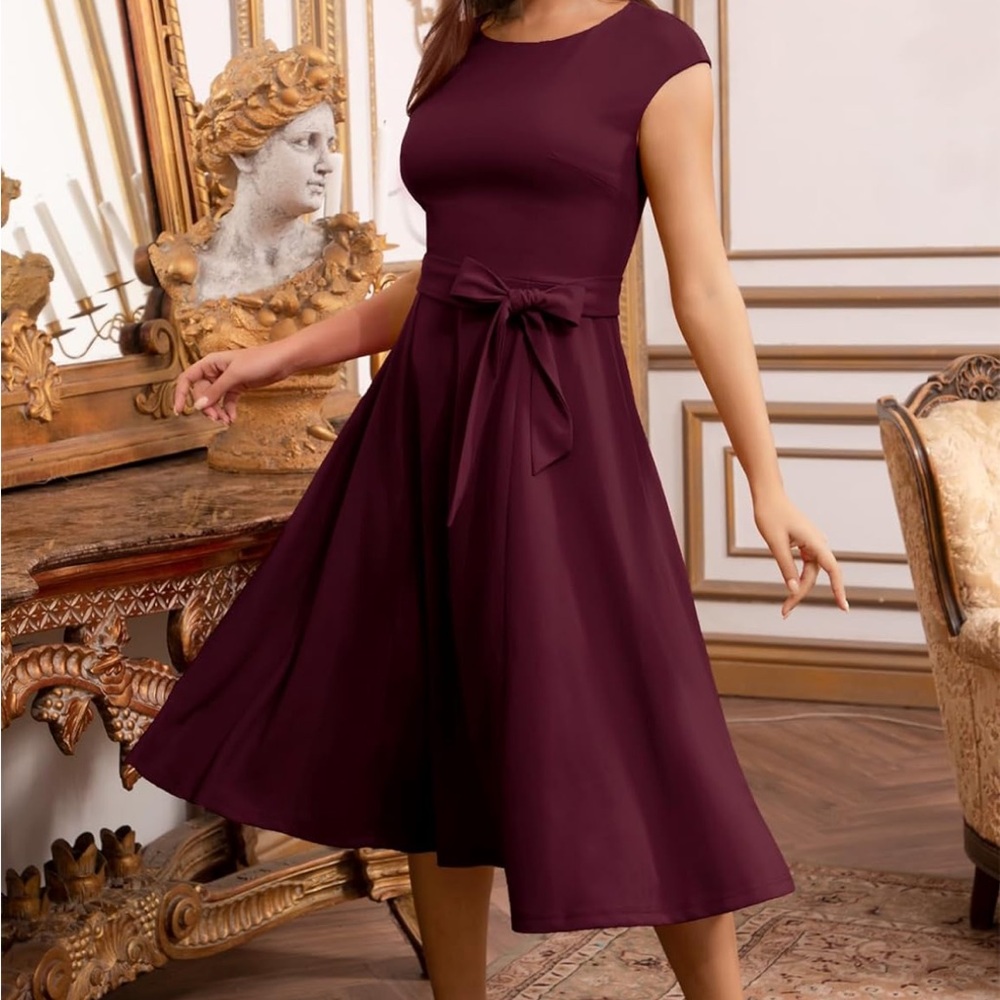 Women’s vintage inspired cocktail dress